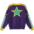 thumbnail image 2 of Unisex Jotaro Inspired Cardigan Sweater Jacket Casual Knit Outerwear for Women and Men, 2 of 7