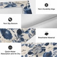thumbnail image 5 of Navy Blue Beige Peony Outdoor Rug 3x5 Ft, Non Slip Washable Area Rug, Vintage Floral Blossom Botanical Patio Rugs Carpet Runner, Large Floor Mat for Indoor/Outdoor Deck Porch Camping, 5 of 8
