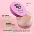 thumbnail image 5 of KimChiChic Beauty Giant Puff Puff Pass Set and Bake Powder - Loose Setting Powder with Rice Powder and Vitamin E, Finely Milled for All Day Wear, Translucent 80g, 5 of 8