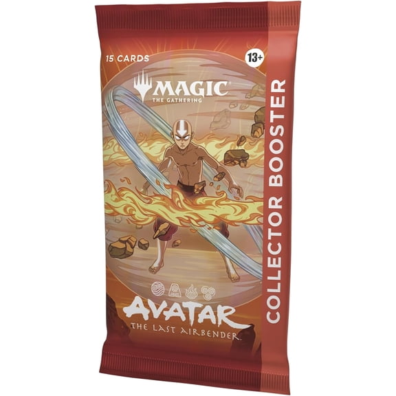 Magic: The Gathering Avatar: The Last Airbender Collector Booster Pack - 15 Cards