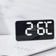 thumbnail image 5 of Inteprter Reloj de pared LED con alarma dual, brillo ajustable y visualización de fecha controlada por voz 5. Dual Decoración del hogar Estilo 3, 5 of 6