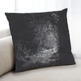 thumbnail image 1 of Ahgly Company Color Focus Black Coussin Décoratif d'Intérieur, 18 Po X 18 Po, 1 of 6