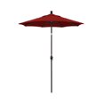 thumbnail image 1 of California Umbrella Parasol de Patio 6 Pieds en Rouge Jockey, 1 of 3