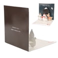 thumbnail image 4 of 3D Christmas Cards, Hot Silver Process Greeting Card With Envelope Sticker For Gift For Decoration D Style,E Style,F Style, 4 of 8