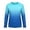 Light Blue, variant on REDARER Kids UPF 50 Gradient Long Sleeve Rash Guard Sun Shirt Swimwear for Boys and Girls,13-14 Years