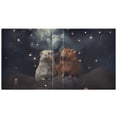thumbnail image 2 of Mouse Starry Sky 3 Ring Binders 1.5 inch Hardcover File Folders with Interior Pockets A4 Size Organizer for School Office Hospital, 2 of 8