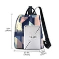 thumbnail image 3 of FORMRS Women's Travel Backpack Purse Anti-Theft Hidden Pockets Casual Shoulder Bag, Pink Stripes, 3 of 7