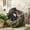 Brown+Black, variant on Moss & Black 23.75" Hand‑Crafted Weather Resistant Floor Fountain for Outdoor Decor
