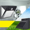 thumbnail image 2 of Yuarrent Lámpara de seguridad al aire libre del jardín del sensor de movimiento de la luz de la pared solar PIR del LED Iluminación y accesorios, 2 of 5