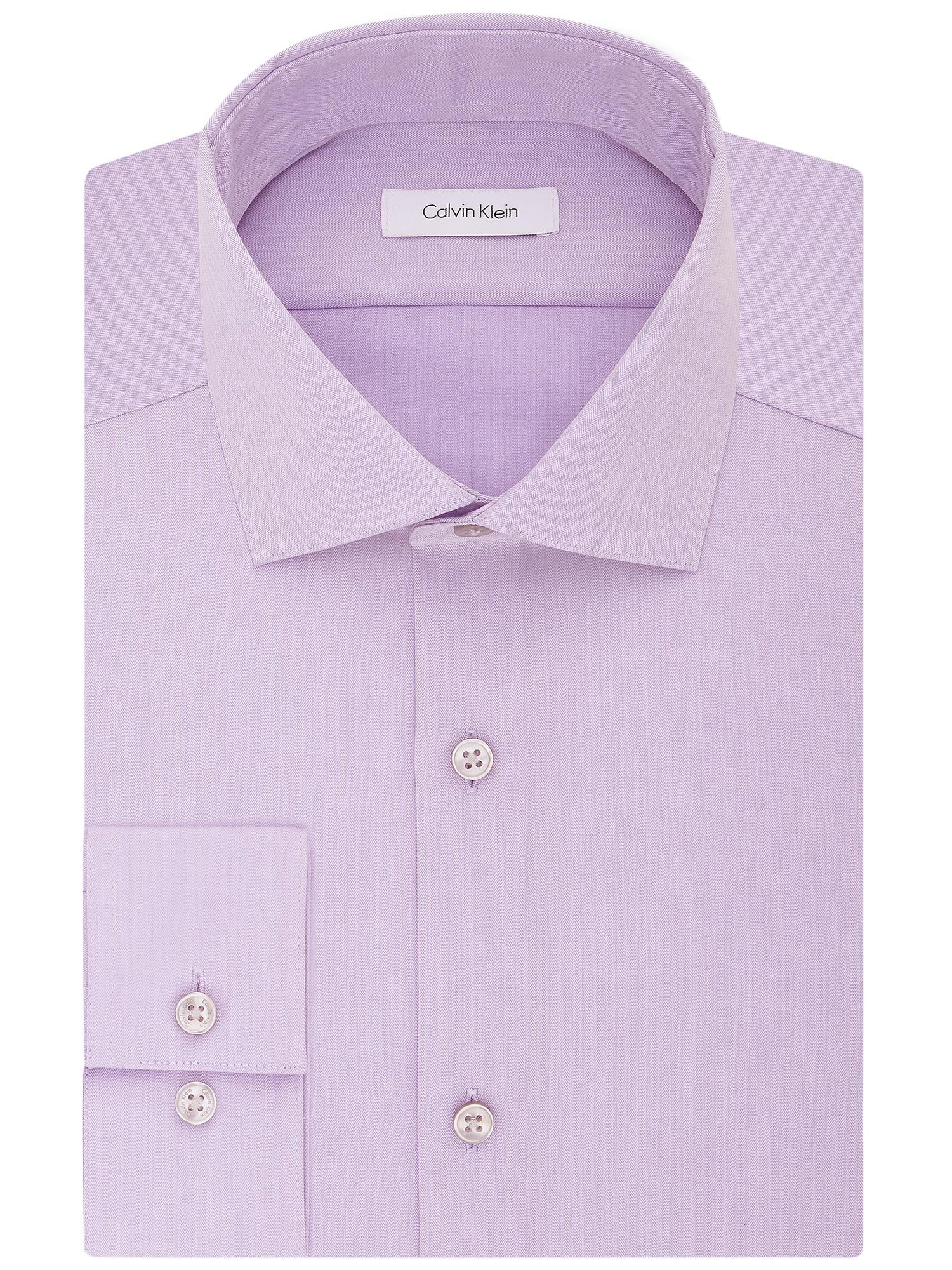 calvin klein herringbone dress shirt
