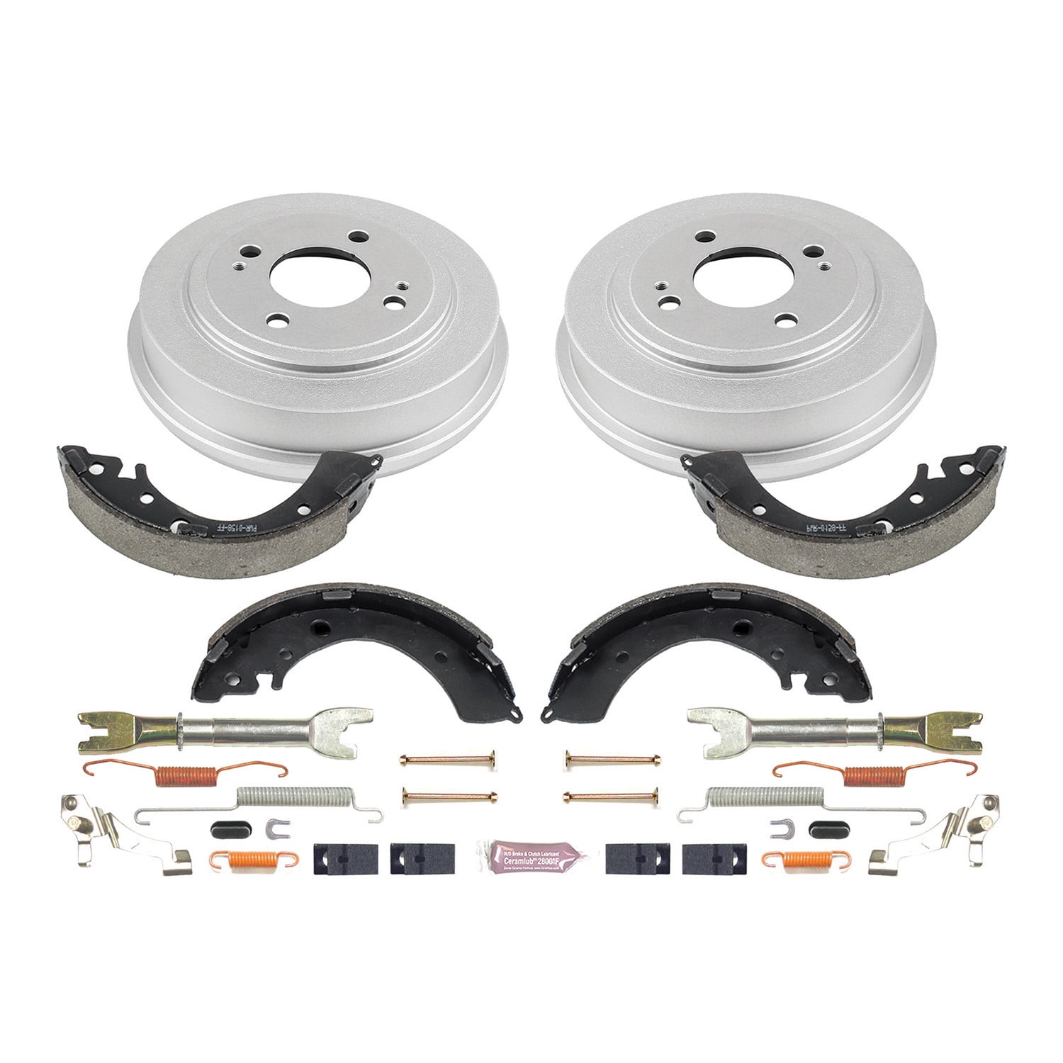Power Stop Rear Stock Replacement Drum and Shoe Kit KOE15309DK