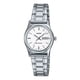 thumbnail image 1 of Reloj Casio Ltpv006 7b2 Mujer Pulsera Acero Inoxidable Correa Plateado Bisel Blanco Fondo Blanco LTP-V006D-7B2, 1 of 5