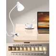 thumbnail image 3 of Lámpara de escritorio BOHON Clamp Reading Light 38 LED 10W 1500lm blanca, 3 of 6