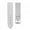 White, variant on LYTiang 12mm Soft Sweatband Leather Strap Steel Buckle Wrist Watch Band WH Silicone Wristbands for Kids Wristbands for Men Leather Rubber Wristbands for Men