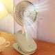 thumbnail image 5 of Ventilador de Escritorio Recargable Por Usb con Clip | Pequeño Ventilador Portátil de 3 Velocidades Ajustable con Abrazadera de Agarre Fuerte | Ventilador Personal Silencioso con Rotación de 360° par, 5 of 6