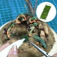 thumbnail image 4 of 40 Pcs Tuftes d'Herbe Statiques Taille Mixte Autocollants Modèle Miniature Vert Clair, 4 of 7