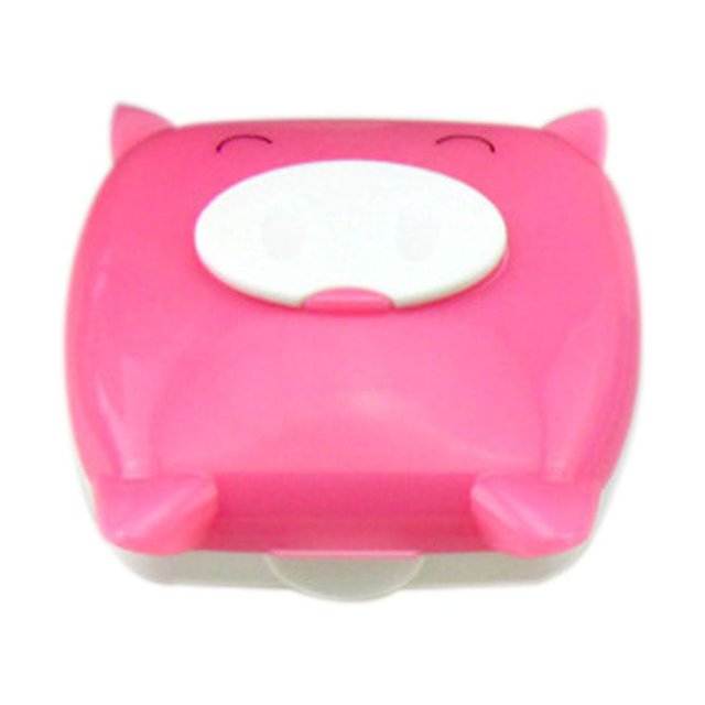 Cute Pig Cartoon Contact Lens Case Companion Box shape contact lens box Contact Lenses Box