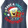 thumbnail image 3 of SpongeBob SquarePants - Have A Swell Christmas - Juniors High Neck Tank Top, 3 of 6
