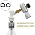 thumbnail image 2 of Bouchon de Gazéification en Acier Inoxydable Bouchon de Remplissage de Bouteille à Pression Bouchon à Bille Verrou Baril, 2 of 9