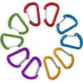 thumbnail image 1 of Porte-clés en Aluminium Durable, à Ressort, Élégant et Léger, Non pour l'Escalade, pour Applications Extérieures et Plus (10 Pcs), 1 of 5