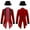 Burgundy Tailcoat with Hat, variant on iiniim Kids Boys Tailcoat Jacket Long Sleeves Lapel Coat with Hat Carnival Party Size 4-16 Tailcoat with Hat 6