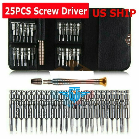 

25 IN1 Small MINI REPAIR PRECISION SCREWDRIVER TORX TOOL KIT SET PHONES FIX US