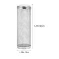 thumbnail image 3 of Shisuyan 2pcs Fish Tank Filters Household Metal Aquarium Filters Stainless Tank Tubes, 3 of 8