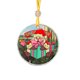 thumbnail image 2 of Hermosos letreros navideños de resina con temática navideña con imágenes elegantes y decoraciones festivas que son ideales para agregar calidez y alegría a su estilo de decoración navideña., 2 of 6