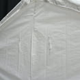 thumbnail image 2 of King Canopy 20 ft x 20 ft Carport Canopy Polyethylene Sidewall Kit w/ Bug Screen Windows, 2 of 5