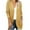 Yellow, variant on Lindreshi Winter Sweaters for Women Women Casual Soild Long Sleeve Pocket Plush Long Knit Cardigan Sweater