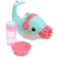 thumbnail image 1 of Miangastore Kid Bubble Machine Cartoon Appearance Blue Plastic 1Pcs 7.4x4.5x4.9in, 1 of 8