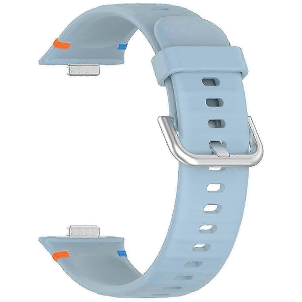 Kalebol Silicone Watch Strap For Huawei Watch Fit 4 Pro/fit 4/fit 3 Stitching Line Wrist Band