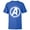 Royal, variant on Marvel Avengers: Endgame Logo Heroes and Legends - Short Sleeve T-Shirt for Kids - Customized-White