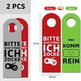 thumbnail image 5 of Easy To Use, Multiple Uses Do Not Disturb Door Hanger With Rounded Style Edges For Safety, Flexible Unbreakable Design, Quality Look With Bright Color Contrast, Suitable For, 5 of 5