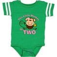 thumbnail image 3 of Inktastic Little Monkey Girl 2nd Birthday Girls Baby Bodysuit, 3 of 5