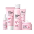 thumbnail image 1 of Clearance Limpiador facial de limpieza profunda Set de cuidado facial para mujer set de viaje para limpieza y cuidado suave de la piel set de viaje 207ML(Buy 2 Save 10%), 1 of 7