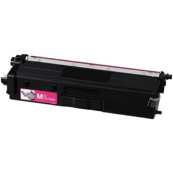 INKDROPUSA Compatible TN-436M Magenta Toner Cartridge