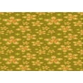 thumbnail image 1 of Ahgly Company Machine Washable Indoor Rectangle Transitional Golden Brown Yellow Area Rugs, 3' x 5', 1 of 7