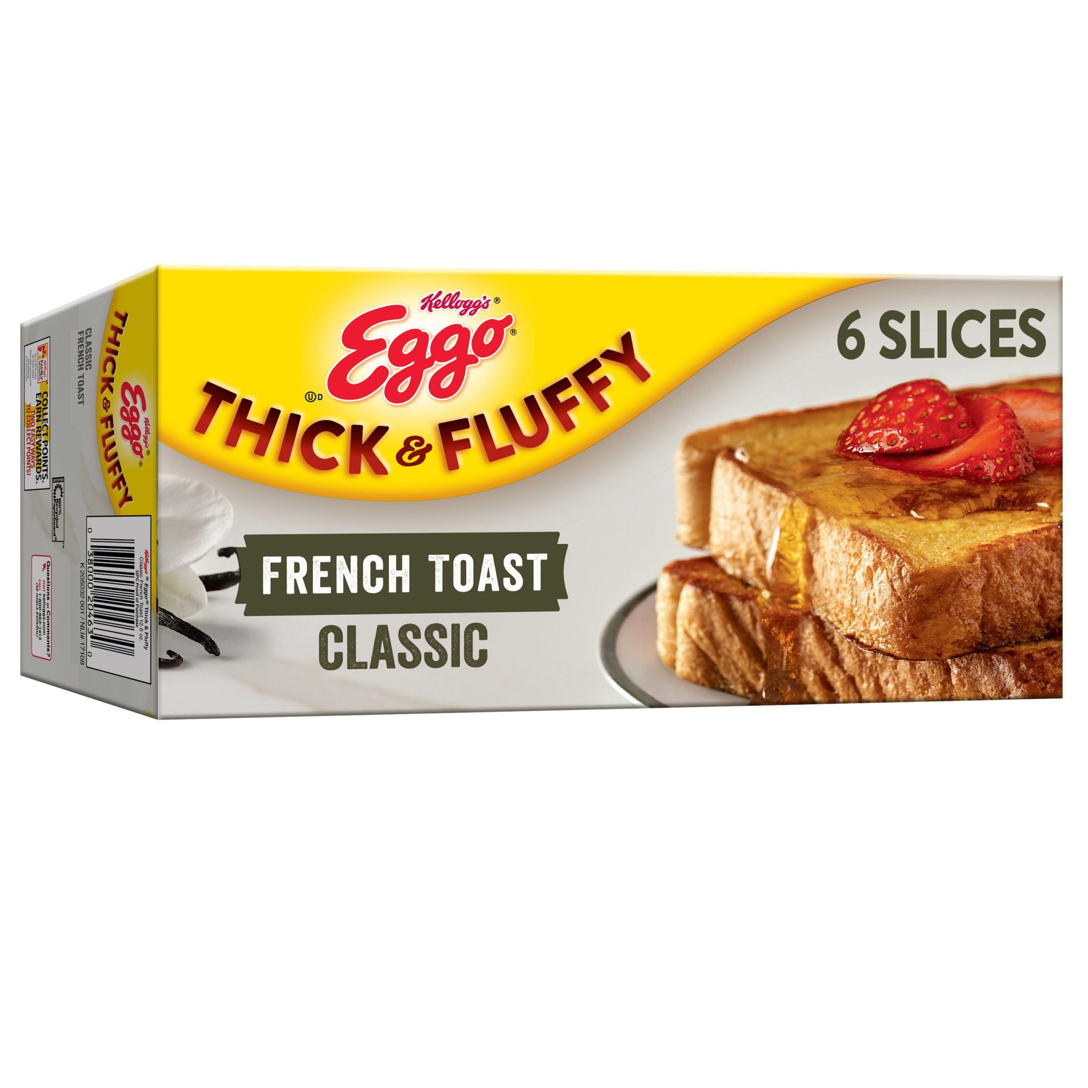 Eggo Frozen French Toast, Classic, 12.6 oz, Frozen