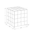 thumbnail image 2 of Monarch Specialties Inc Monarch Specialties Linen-Look Ottoman, 2 of 3