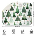 thumbnail image 2 of 2 Pcs Merry Christmas Dish Drying Mat - 18 X 24 Inch Santa Absorbent Microfiber Kitchen Counter Mat Xmas Housewarming Gift for Home Cooks, Dish Drying Pad for Dishes, Cups, Utensils, Pots & Pans, 2 of 3