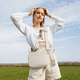 thumbnail image 2 of Bolso Mano Mujer Dama Bandolera Mujer Bolso Moda Xtellar blanco, 2 of 3