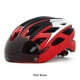 thumbnail image 4 of Casco de bicicleta ligero Yuarrent para hombres adultos Rojo y negro ajustable, 4 of 6