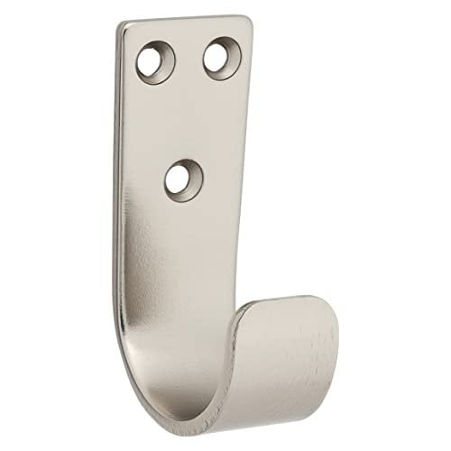 National Hardware N337-901 Cooper Multi-Purpose Hook, 2-5/16", Satin Nickel