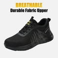 thumbnail image 4 of Safety Trainers Lightweight Work Shoes for Men, Non Slip & Breathable  Steel Toe Shoes for women Kitchen Shoes, 4 of 7