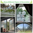 thumbnail image 4 of 17.7"x40"Rainbow Window Film Glue-free Static Decoration Privacy Window Stained Glass Rainbow Film Self-adhesive Film UV-resistant Glass Sticker, 4 of 8