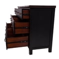 thumbnail image 3 of Panama Jack Big Sur 6-drawer Wood Dresser and Landscape Mirror in Brown, 3 of 7
