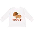 thumbnail image 3 of Inktastic Dachshund Hot Dog Funny Boys or Girls Long Sleeve Toddler T-Shirt, 3 of 5