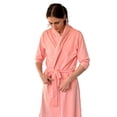 thumbnail image 6 of USBD Post Mastectomy Robe With Inside Drain Pockets Women Recovery Bathrobe (Pink,Large), 6 of 9