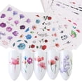 thumbnail image 4 of 24 Sheets Manicure Sticker Creative Decorative Nail Art Decal Nail Sticker, 4 of 6